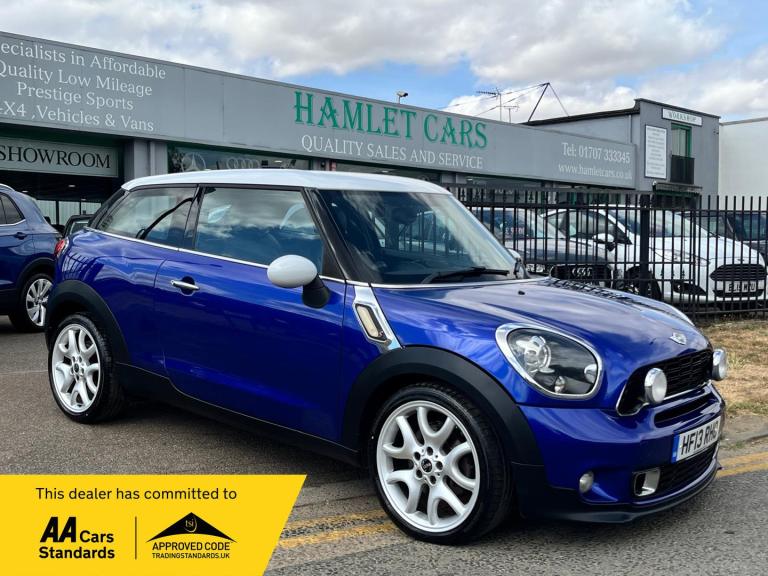 2013 Mini Paceman 1.6 Cooper S SUV 3dr Petrol Manual Euro 5 (s/s) (184 ps)