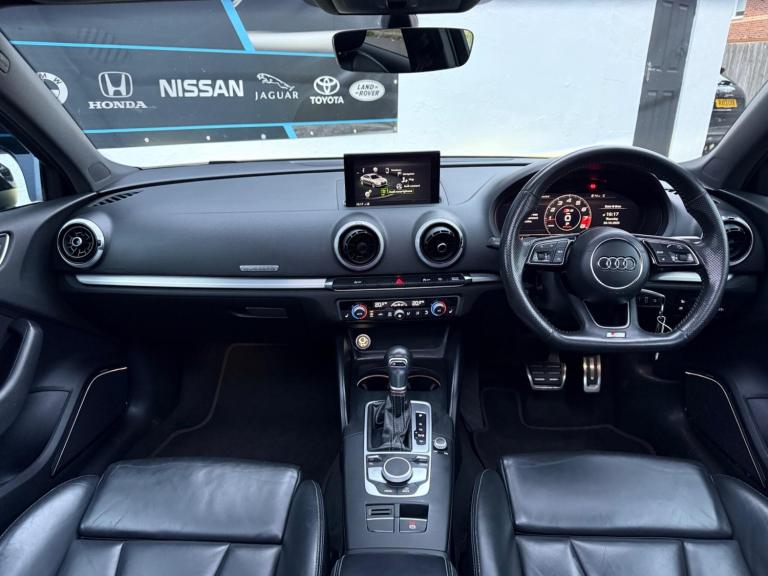 2018 Audi S3 2.0 TFSI Black Edition S Tronic quattro Euro 6 (s/s) 4dr SALOON Petrol Automatic