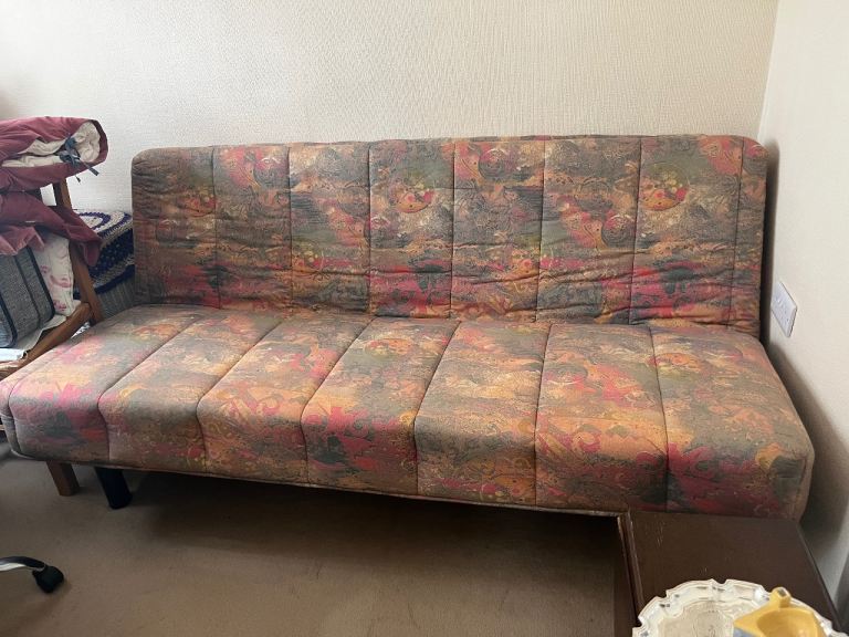 PRICE REDUCED Luxurious Collapsible 3-seater Sofa Bed Convertible Sleeper Sofa Couch