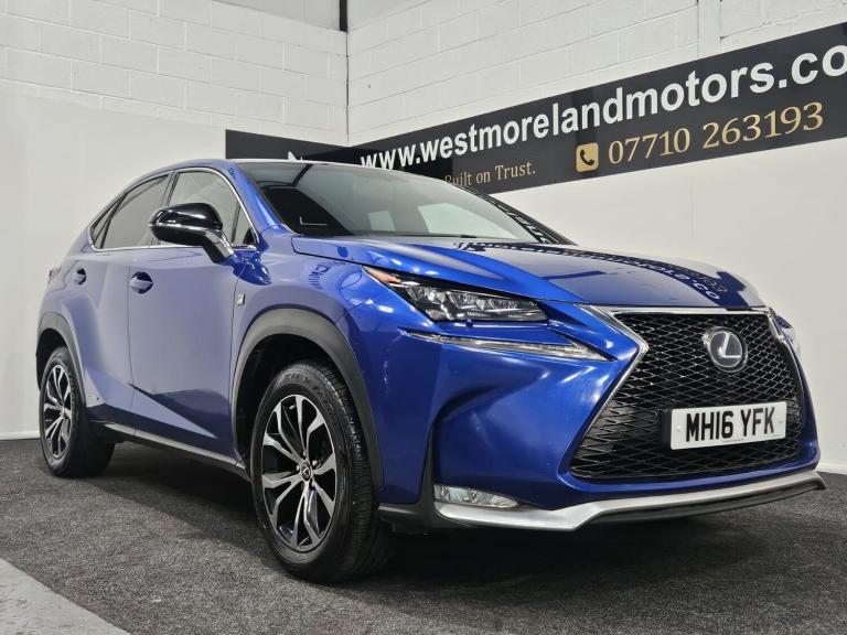 2016 Lexus NX 2.5 300h F Sport E-CVT 4WD Euro 6 (s/s) 5dr ESTATE Petrol/Electric Hybrid Automatic