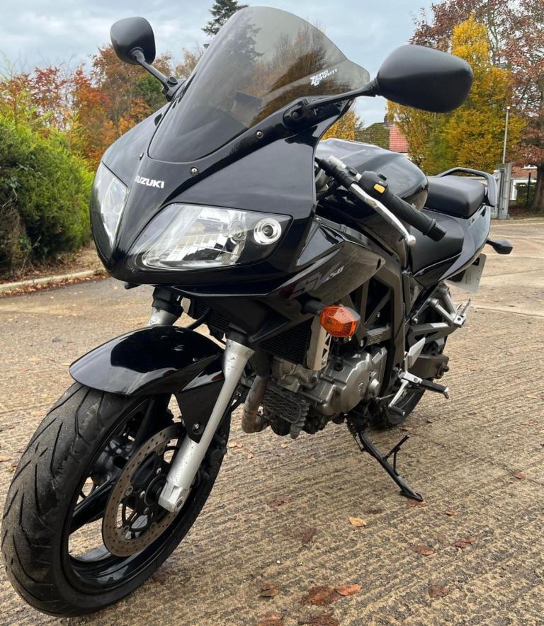 2008 58 SUZUKI SV650S K7 SV 650 21k MILES BLACK SPORTS TOURER CLEAN SV650