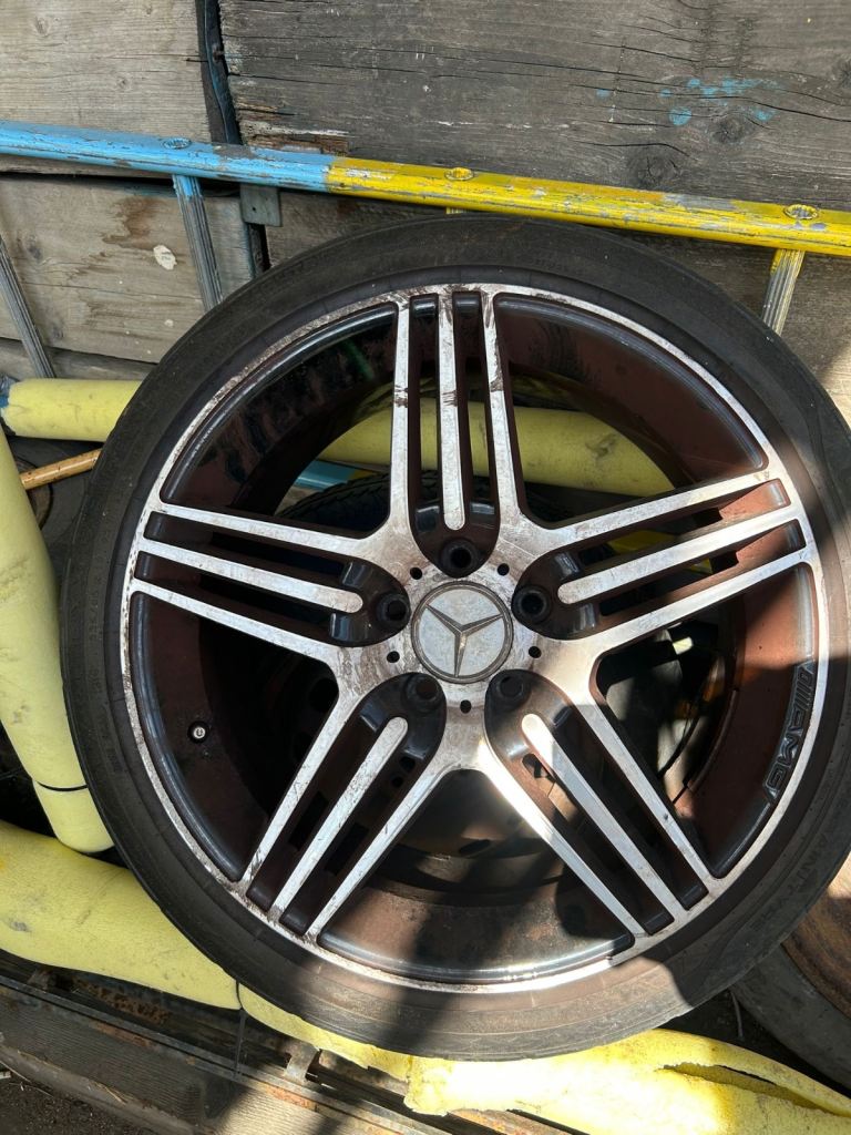 Mercedes Benz AMG Wheels & Tyres x 2 - 18 inch
