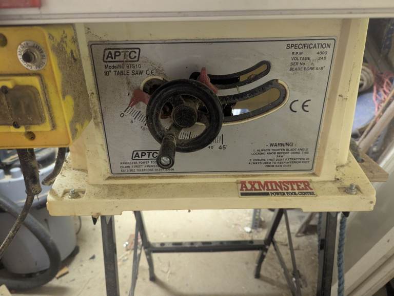 Table Saw with stand
