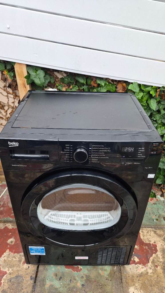 Beko Heat pump tumble dryer condenser 7kg capacity A ++,black 