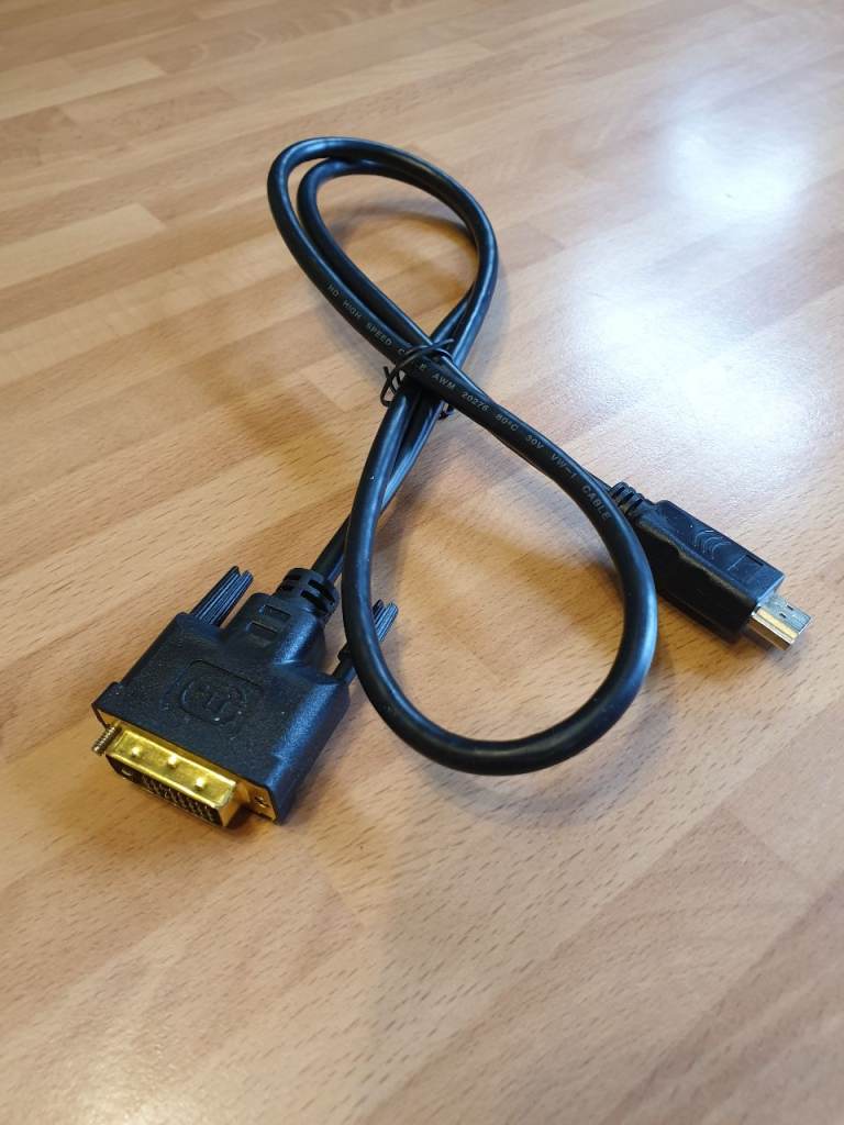 Hdmi to DVI Cable