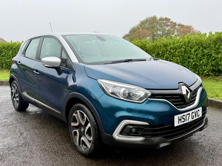2017 RENAULT CAPTUR 0.9 TCE 90 DYNAMIQUE NAVIGATION BLUE SILVER 5DR ULEZ PETROL