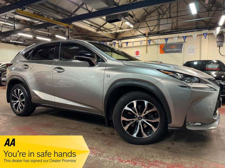 2017 Lexus NX 2.5 300h F Sport E-CVT 4WD Euro 6 (s/s) 5dr ESTATE Petrol/Electric Hybrid Automatic