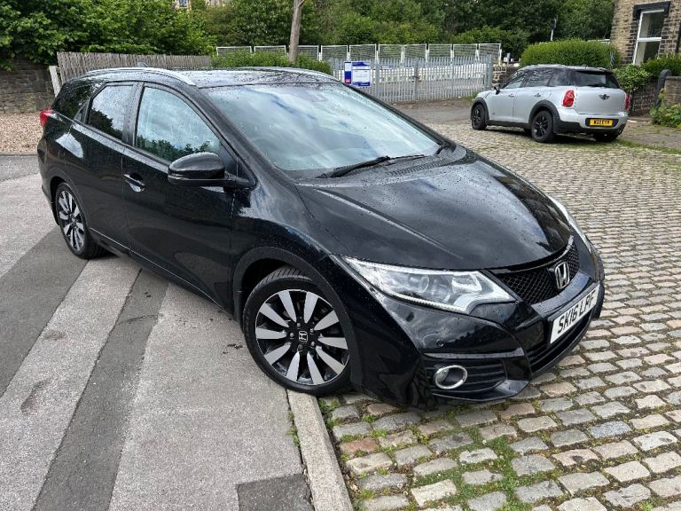 2016 HONDA CIVIC ESTATE 1.6I - DTEC SR, (FULLY LOADED) £20 TAX ULEZ 