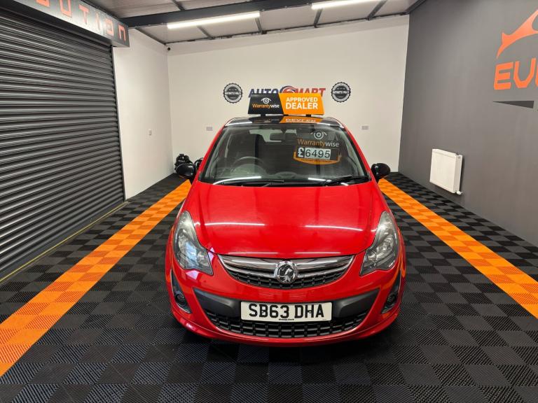 2013 Vauxhall Corsa 1.2 Limited Edition 3dr HATCHBACK Petrol Manual
