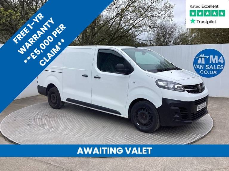 2021 Vauxhall Vivaro Turbo D 2900 Dynamic LWB L/R A/C Euro 6 LWB Panel Van Diesel Manual