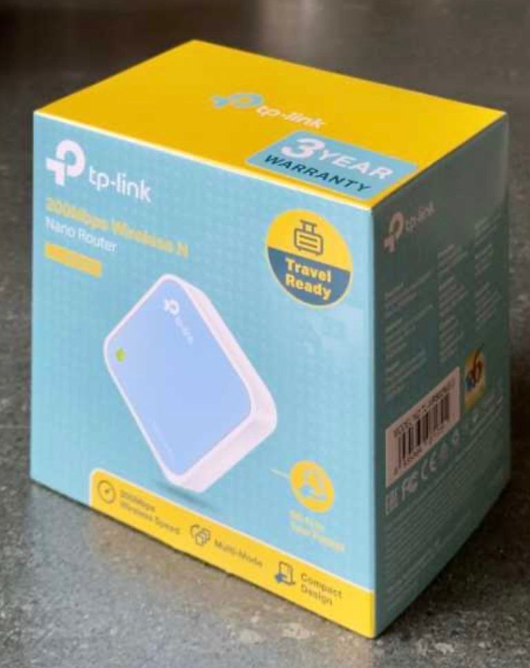 TP-Link 300Mbps Wireless N Nano Router - New