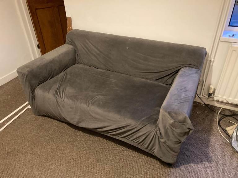 Free sofa with grey cover