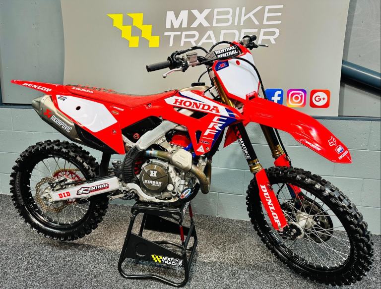 2022 HONDA CRF 450 EX BRAD ANDERSON - AKRAPOVIC - FULL A KIT - SCT ENGINE - 