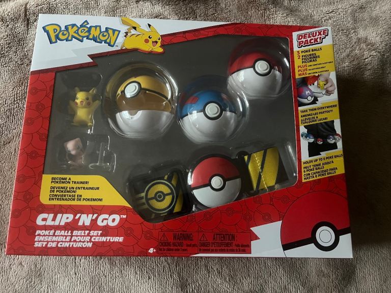 Pokemon clip and go set 