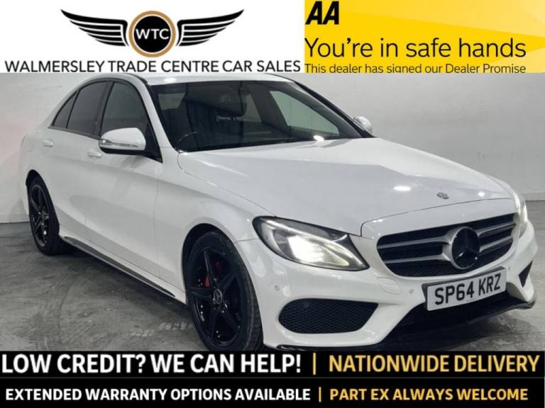 2014 Mercedes-Benz C Class 2.1 C220 BlueTEC AMG Line Saloon 4dr Diesel G-Tronic+ Euro 6 (s/s) (17...