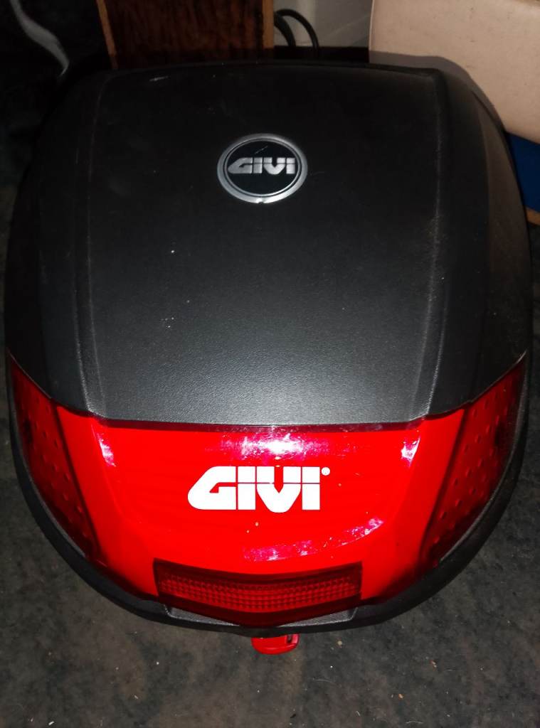 Givi motorcycle top box