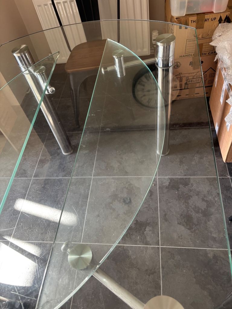 Glass Dining Table to seat 6