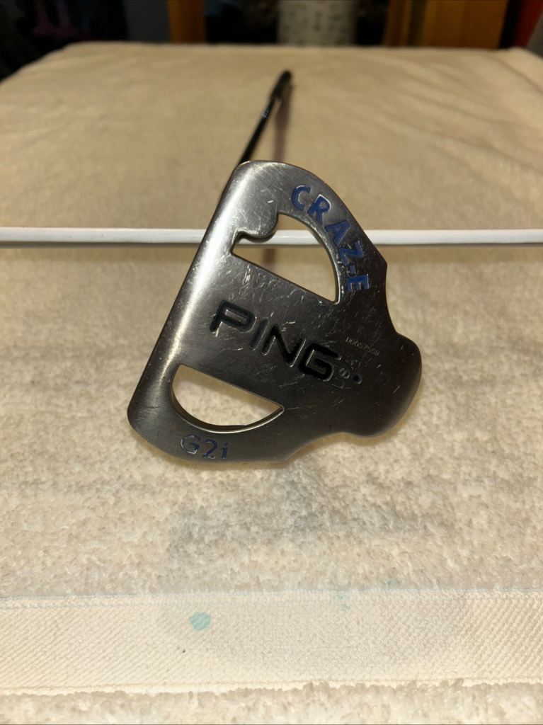 Ping G2i Craz-E Golf Putter Left Handed 32.5”Inches Ping Grip 