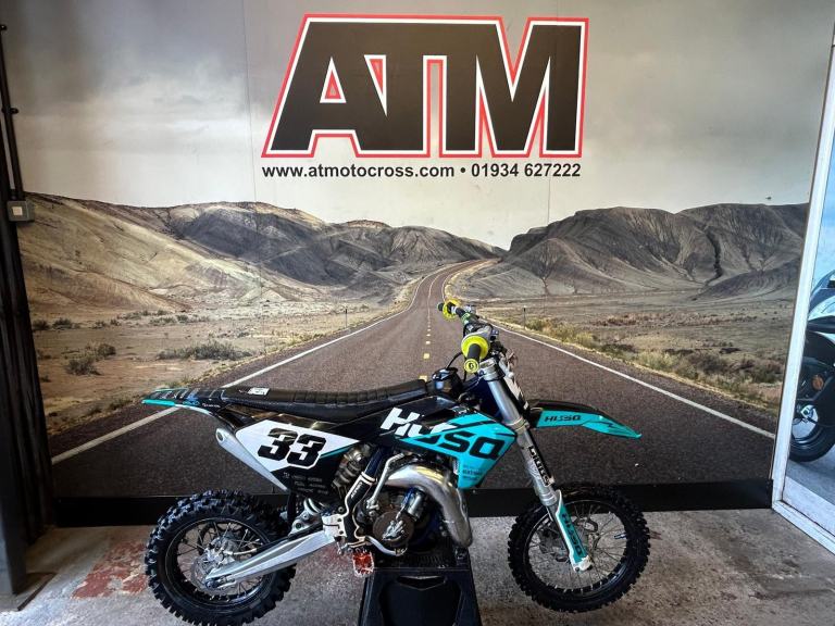 HUSQVARNA TC65 2021 MOTOCROSS BIKE, K-TECH INSERTS, REBUILD, (ATMOTORCYCLES) 