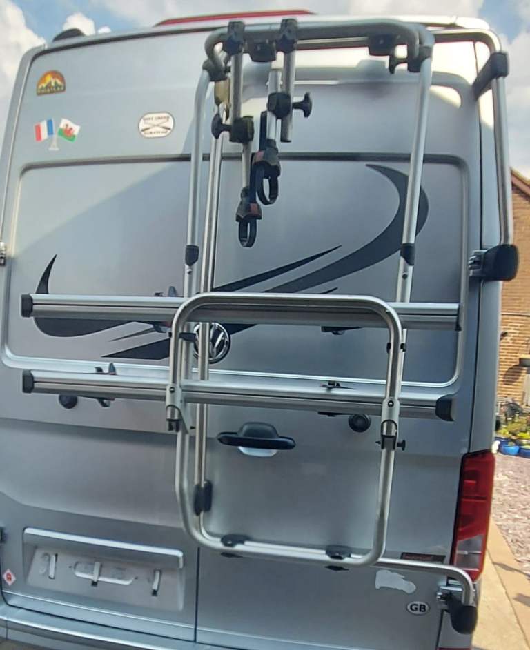 Fiamma Carry-Bike Rear Door Rack for VW Crafter / MAN E-Bike