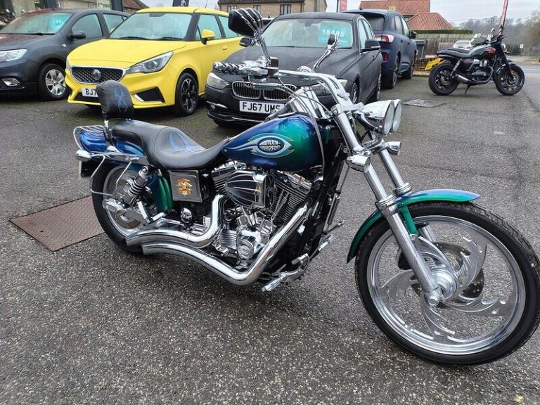  Harley-Davidson Dyna Glide Wide Custom FXDWG CRUISER PETROL Manual