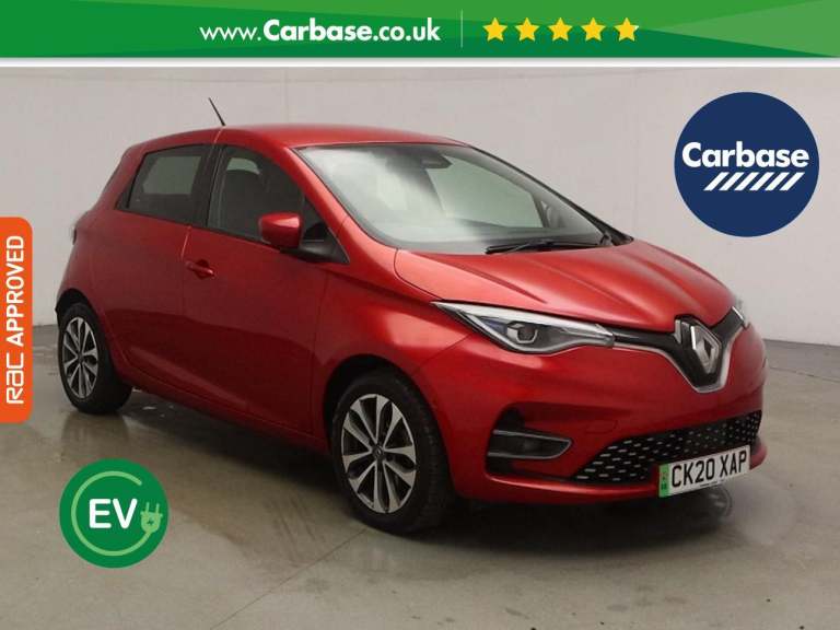 2020 Renault Zoe R135 52kWh GT Line Hatchback 5dr Electric Auto (i) (134 bhp) Hatchback ELECTRIC ...