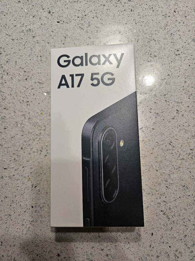Samsung A17 128gb Dual Sim 5G Brand New sealed. Unlocked. Black. 6.7' Worth £199 on Samsung website