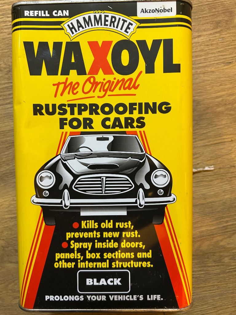 Black Waxoyl Hammerite unopened