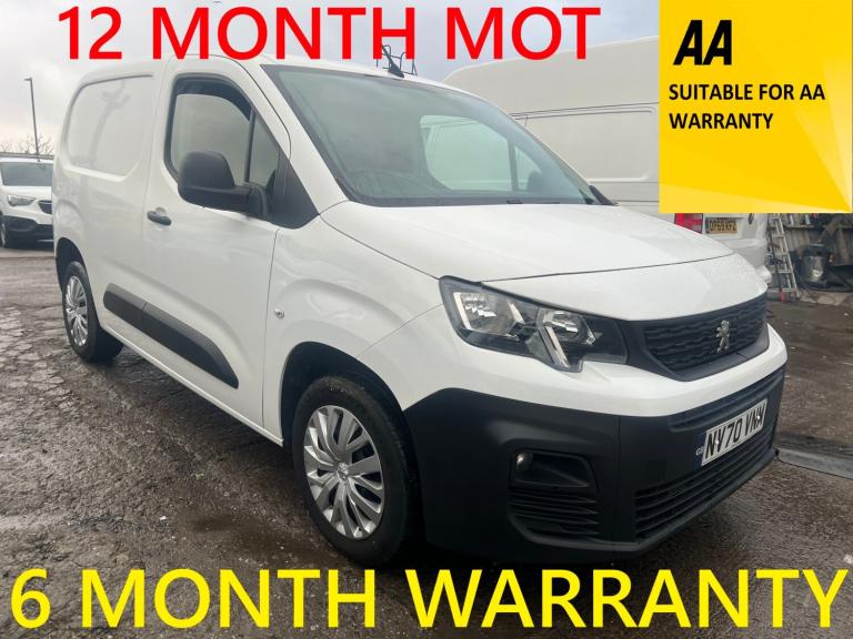 2021 Peugeot Partner 1000 1.5 BlueHDi 100 Professional Van PANEL VAN Diesel Manual