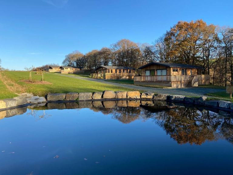 Prestige Dovecote in Llanidloes  - Lodge / Caravan 