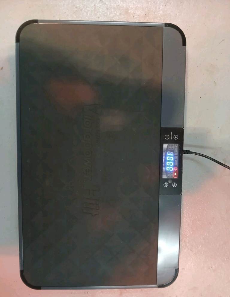 Vibrapower HIIT Vibration Plate Machine with 2 Sets of Resistance Bands