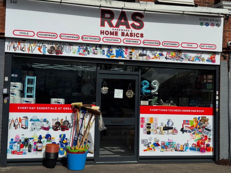 Established Home Basics & Hardware Retail Business for Sale - Yardley Birmingham b25 Area