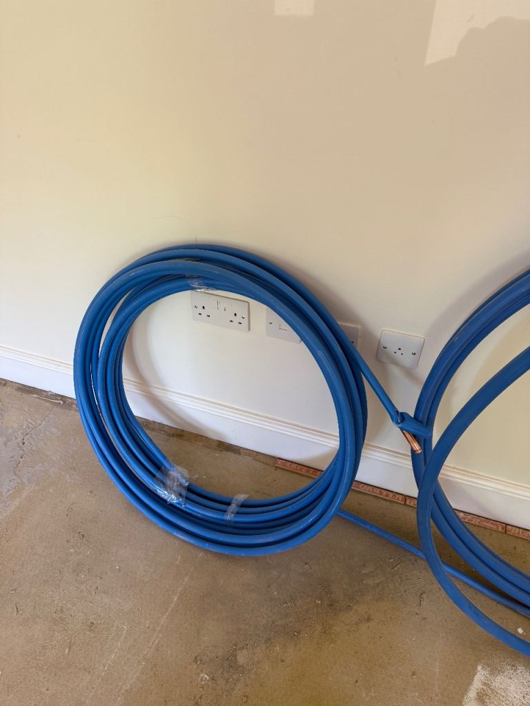 PVC 15mm plastic coated copper pipe 