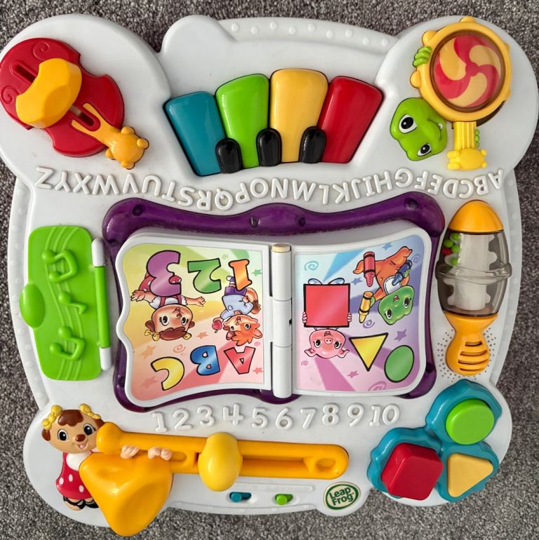 Leap frog, Bilingual activity table.£15.