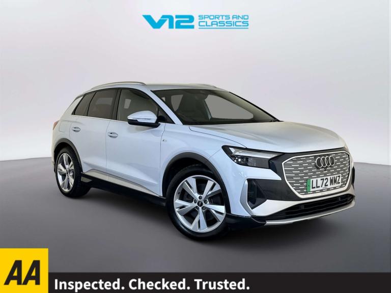 2022 Audi Q4 e-tron 40 S line SUV 5dr Electric Auto 82kWh (204 ps) SUV Electric Automatic