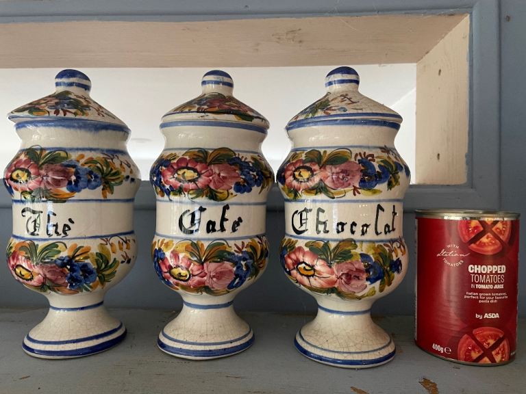 French kitchen jars 