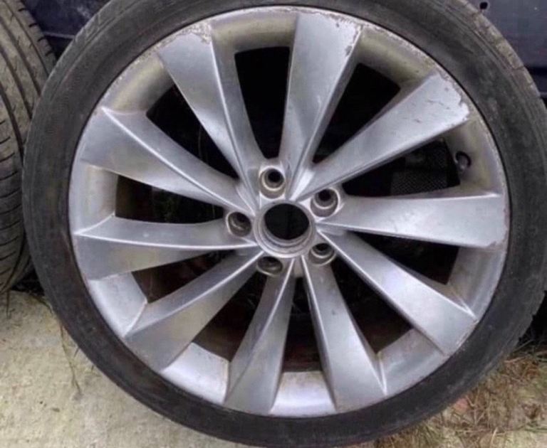 VW SCIROCCO PASSAT ALLOY WHEEL 18" GENUINE TURBINE INTERLAGOS Rim no Tyre 1