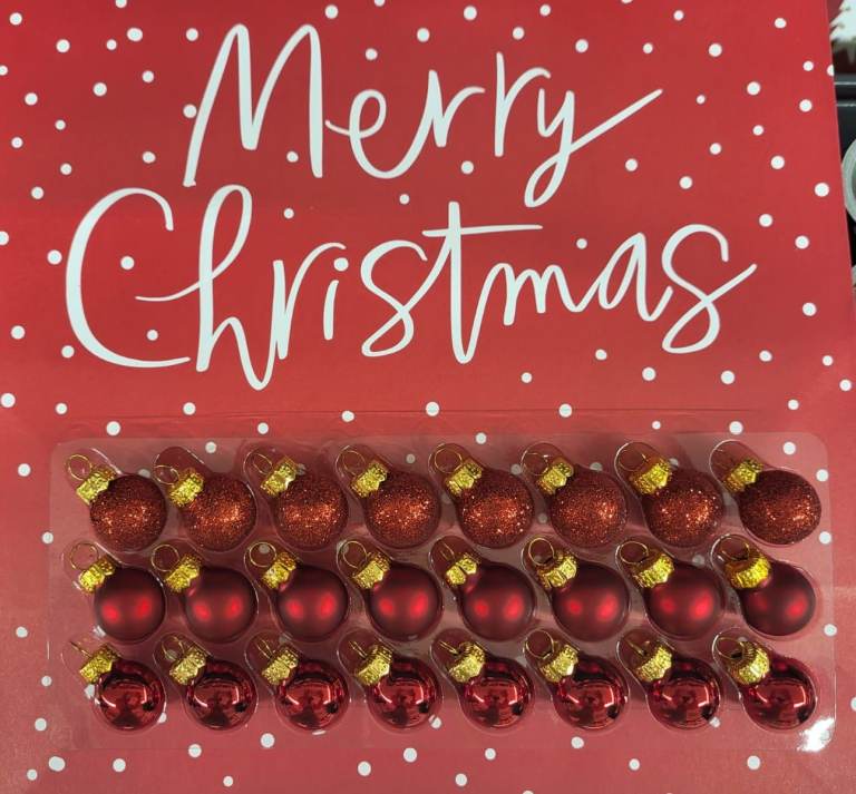 Mini baubles small baubles mini christmas tree baubles 80s baubles 90s baubles 80s christmas