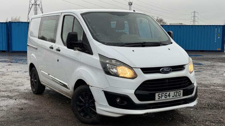 2014 Ford Transit Custom 2.2 TDCi 125ps SWB Crew Cab 6 Seats Air Con MPV Diesel Manual
