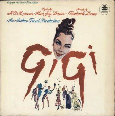 Original Cast Recording 'Gigi' Excellent UK Vinyl LP 1958 mono [Pink Floyd]