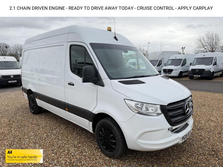 2019 Mercedes-Benz Sprinter 3.5t H1 Van PANEL VAN DIESEL Manual