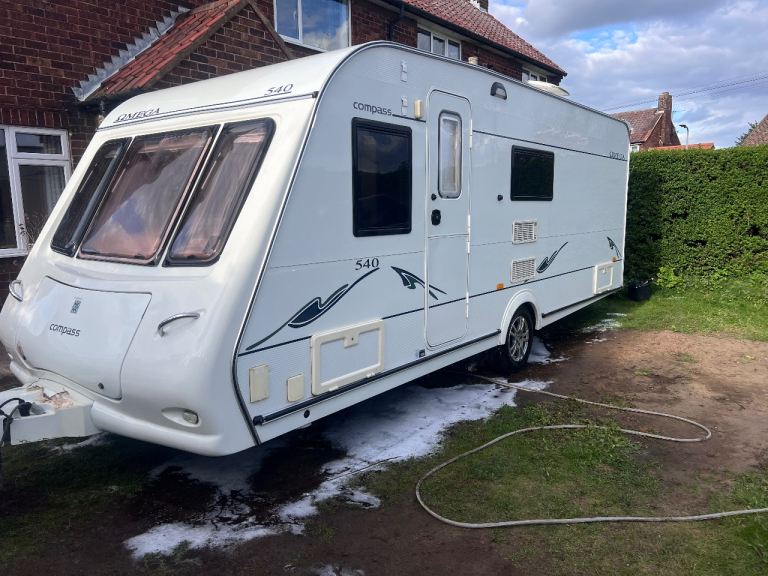 Compass Omega 540 Single Axel Caravan 2008