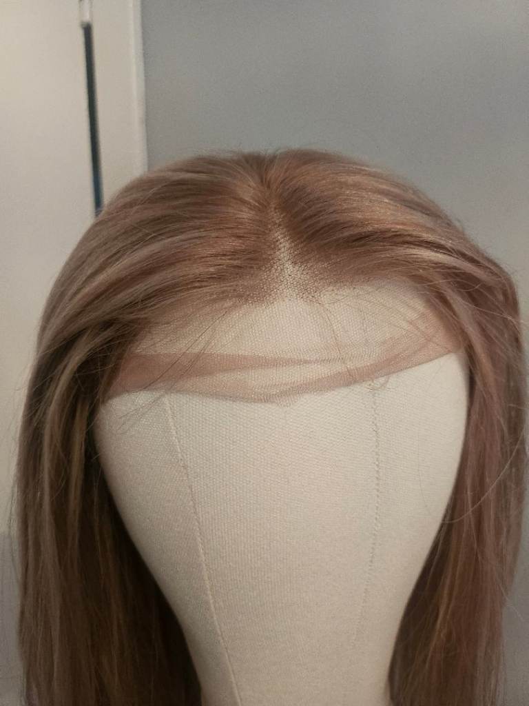 image for Blonde human hair wig 
