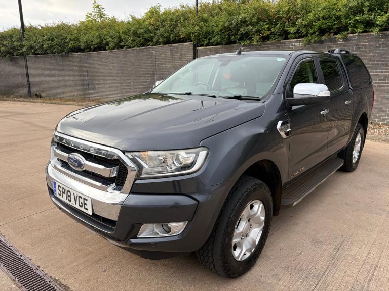 2018 Ford Ranger 3.2 TDCi Limited 1 Pickup Double Cab 4dr Diesel Auto 4WD Euro 5 (200 ps) PICK UP...