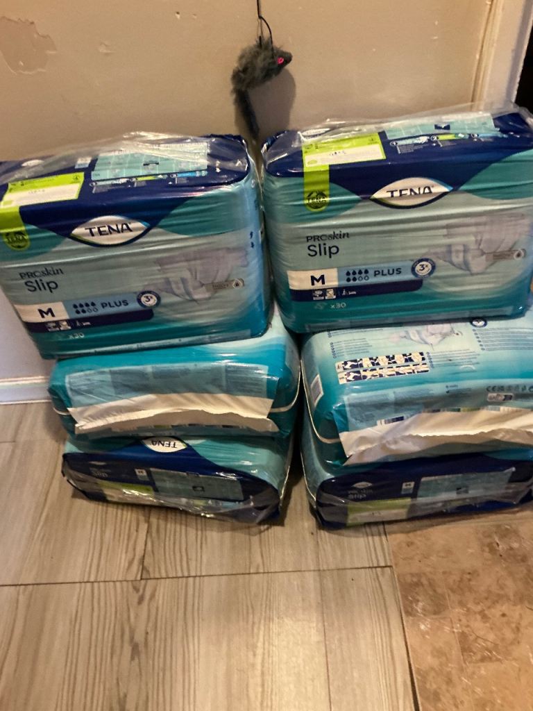TENA Slip Plus Adult Nappies - Medium Size, New Packs | in Taunton ...