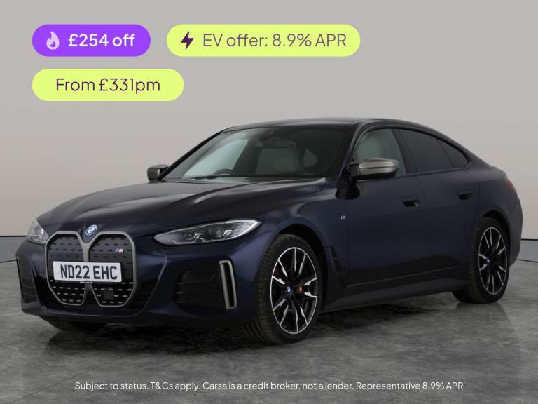 2022 BMW i4 M50 83.9kWh Gran Coupe 5dr Electric Auto 4WD (544 ps) - PARK ASSIST - LED - Hatchback...