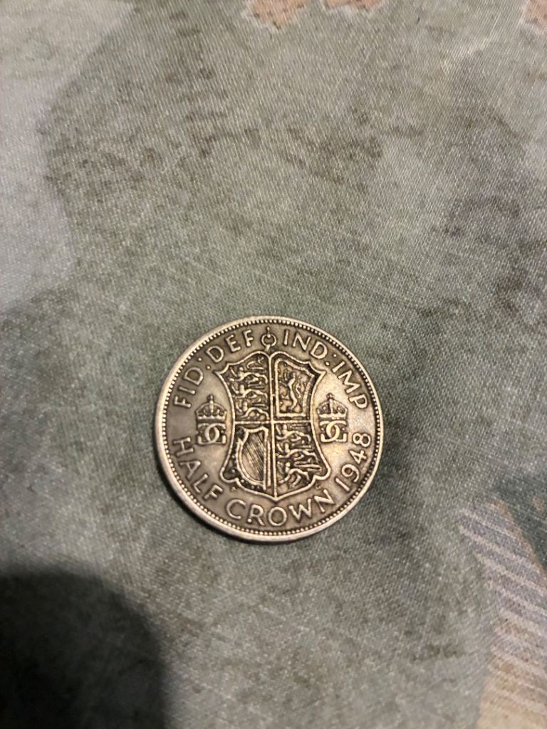1948 Half Crown coin