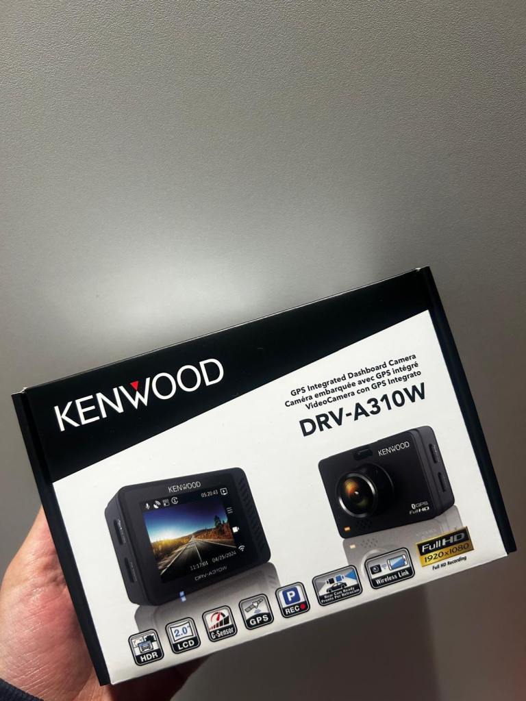 Kenwood GPS dashboard camera (DRV-A310W)