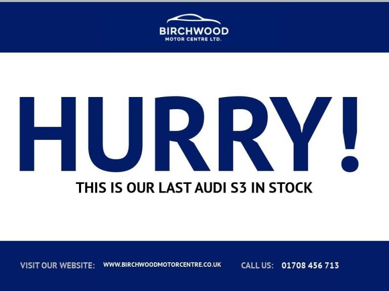 2022 Audi S3 2.0 TFSI Sportback 5dr Petrol S Tronic quattro Euro 6 (s/s) (310 ps) Hatchback Petro...