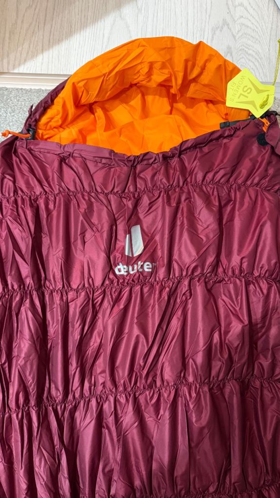 The Women’s Exosphere -6° SL mummy sleeping bag from Deuter, Left Zip